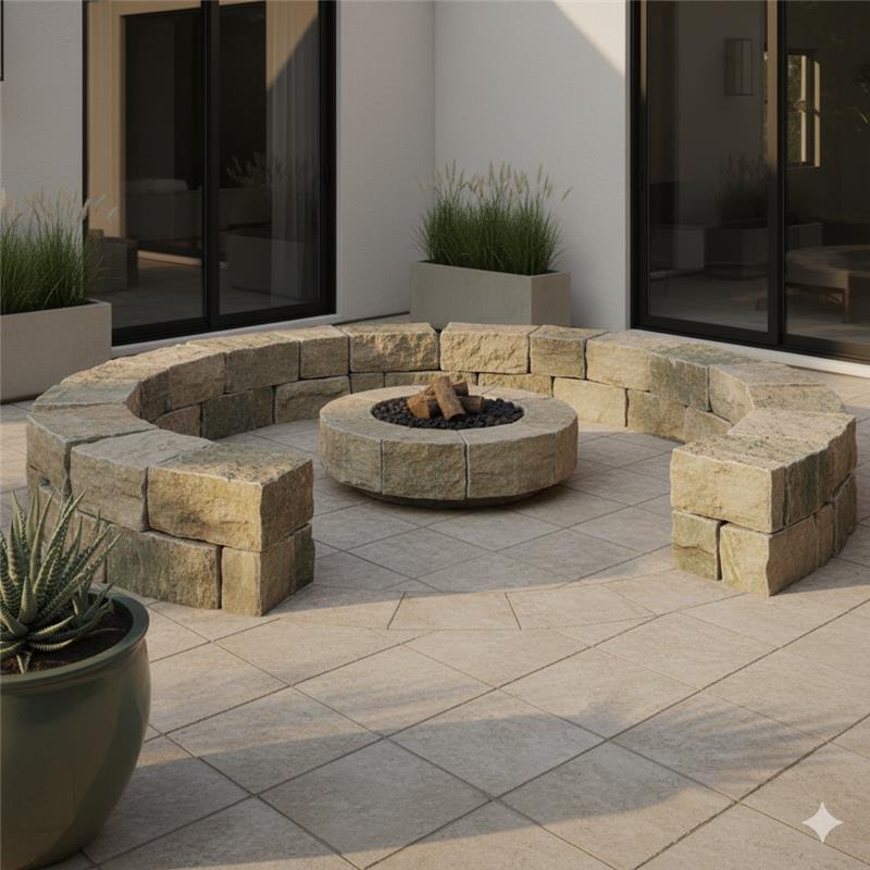Outdoor 2cm Patio tiles and natural sandstones — India-sourced, durable outdoor flooring for DIY and home improvement markets.